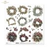 zimowe wianki*winter garlands*Wintergirlanden*guirnaldas de invierno